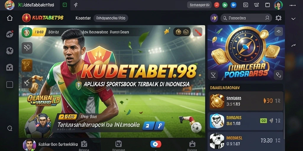 Tampilan asyik KUDETABET98 saat taruhan olahraga.
