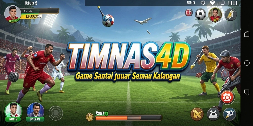 Tampilan gameplay <strong>TIMNAS4D</strong> yang santai dan menyenangkan.