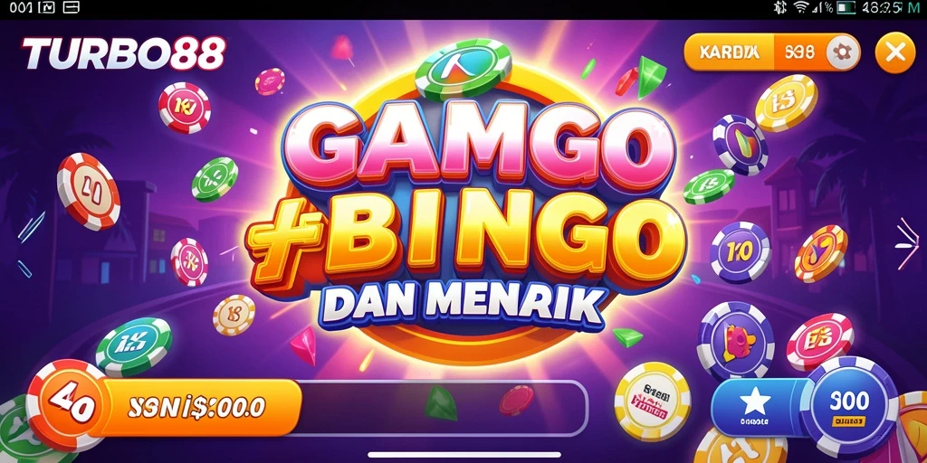Screenshot TURBO88 menunjukkan gameplay Bingo yang seru dan interaktif.