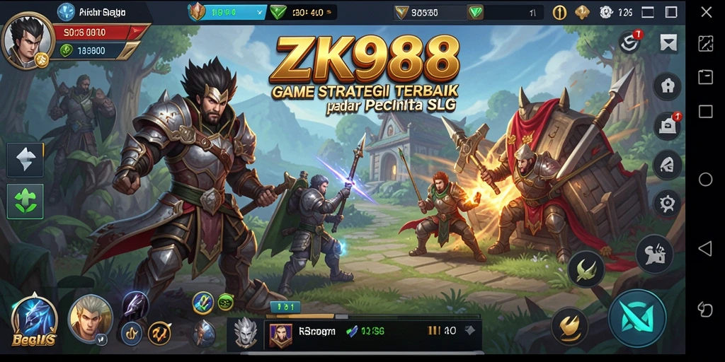 Tampilan menarik dari gameplay ZK988 dengan strategi mendalam.